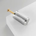 Knop 3146 | Rillet | Krom