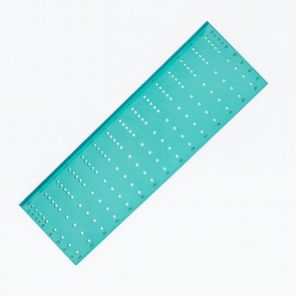 Bohrschablone für Griffe und Knäufe