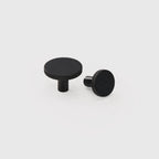 Knopp/krok ch057 i svart finish - första bild