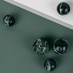 Gałka DR101 | Marmur | Green Flower 