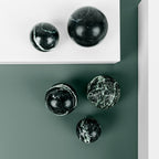 Gałka DR101 | Marmur | Green Flower 