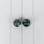 Gałka DR101 | Marmur | Green Flower 