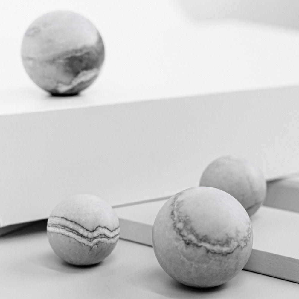 Knob DR101 | Marble | Super White