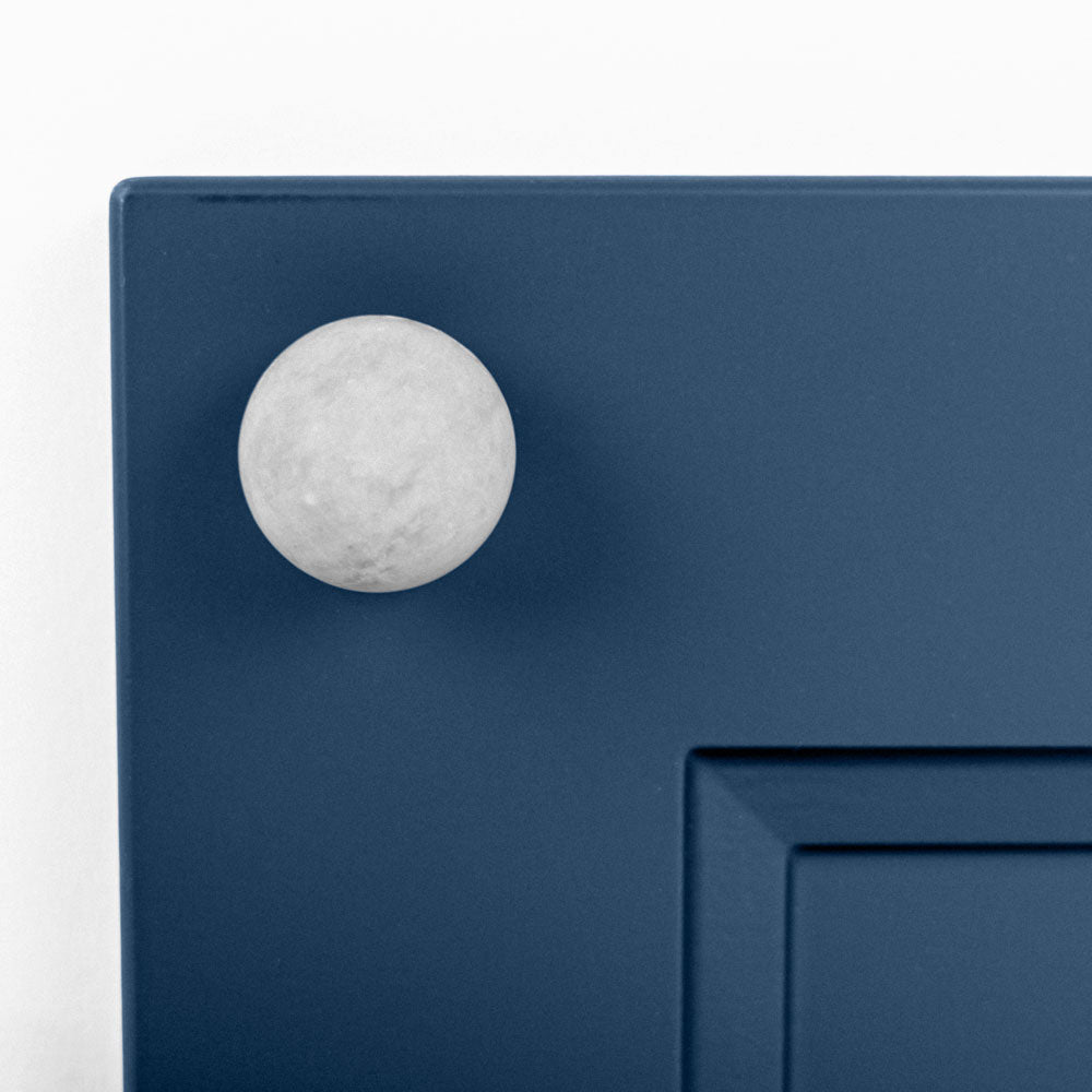 Gałka DR101 | Marmur | Super White