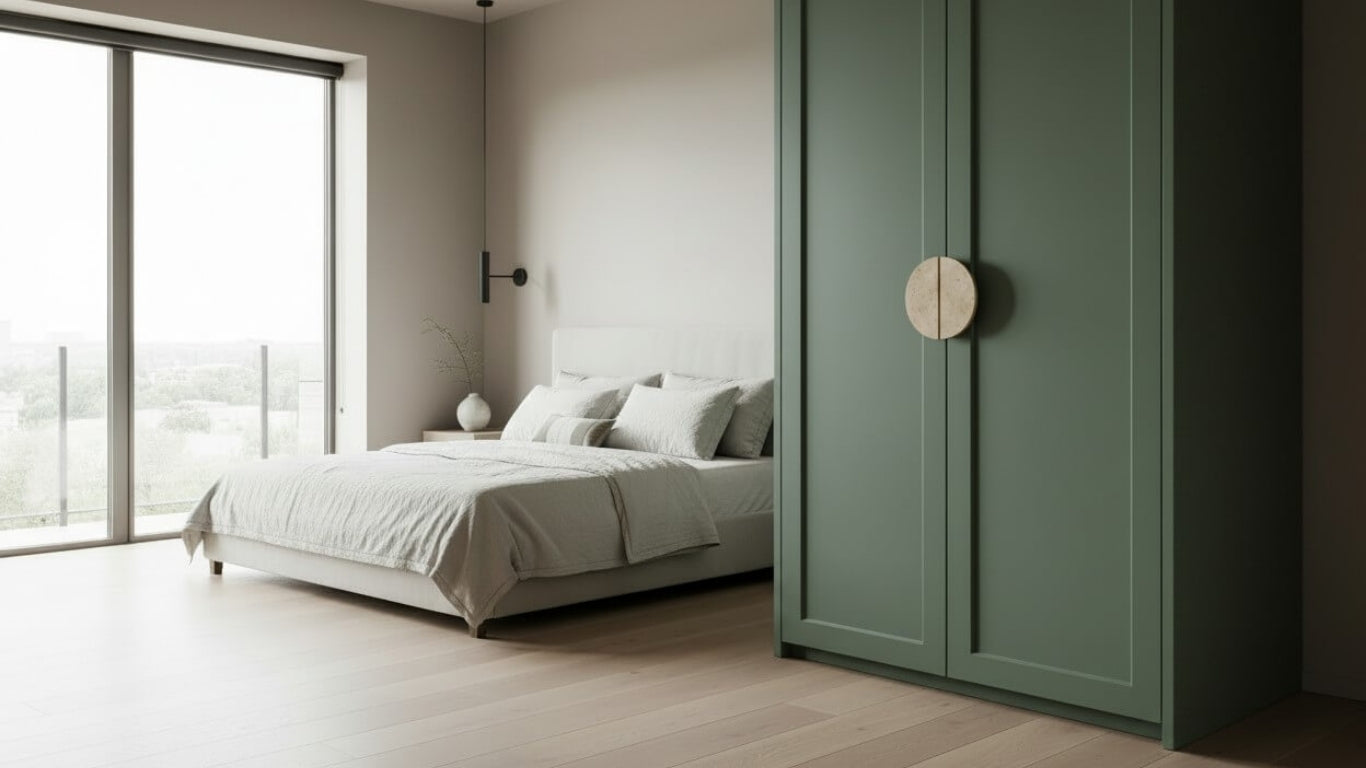 Handle DR102 | Marble | Travertine (SET)