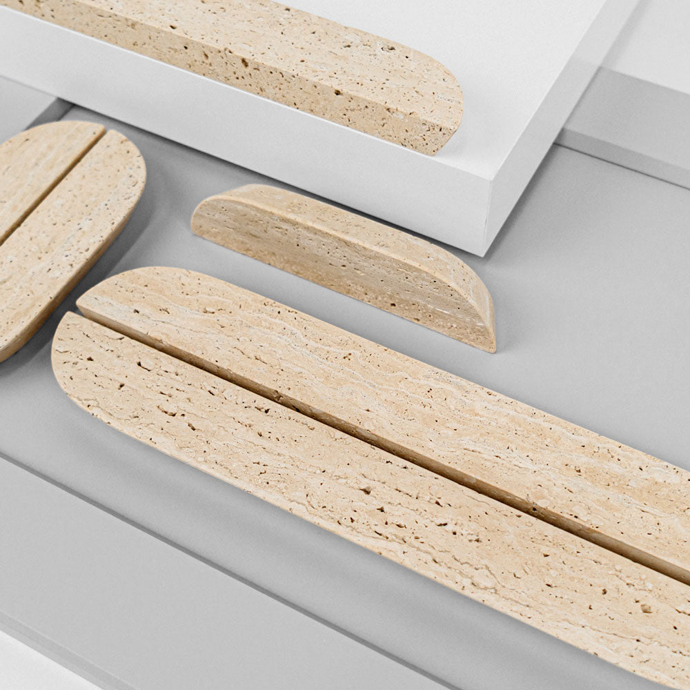 Poignée DR103 | Marbre | Travertine (SET)