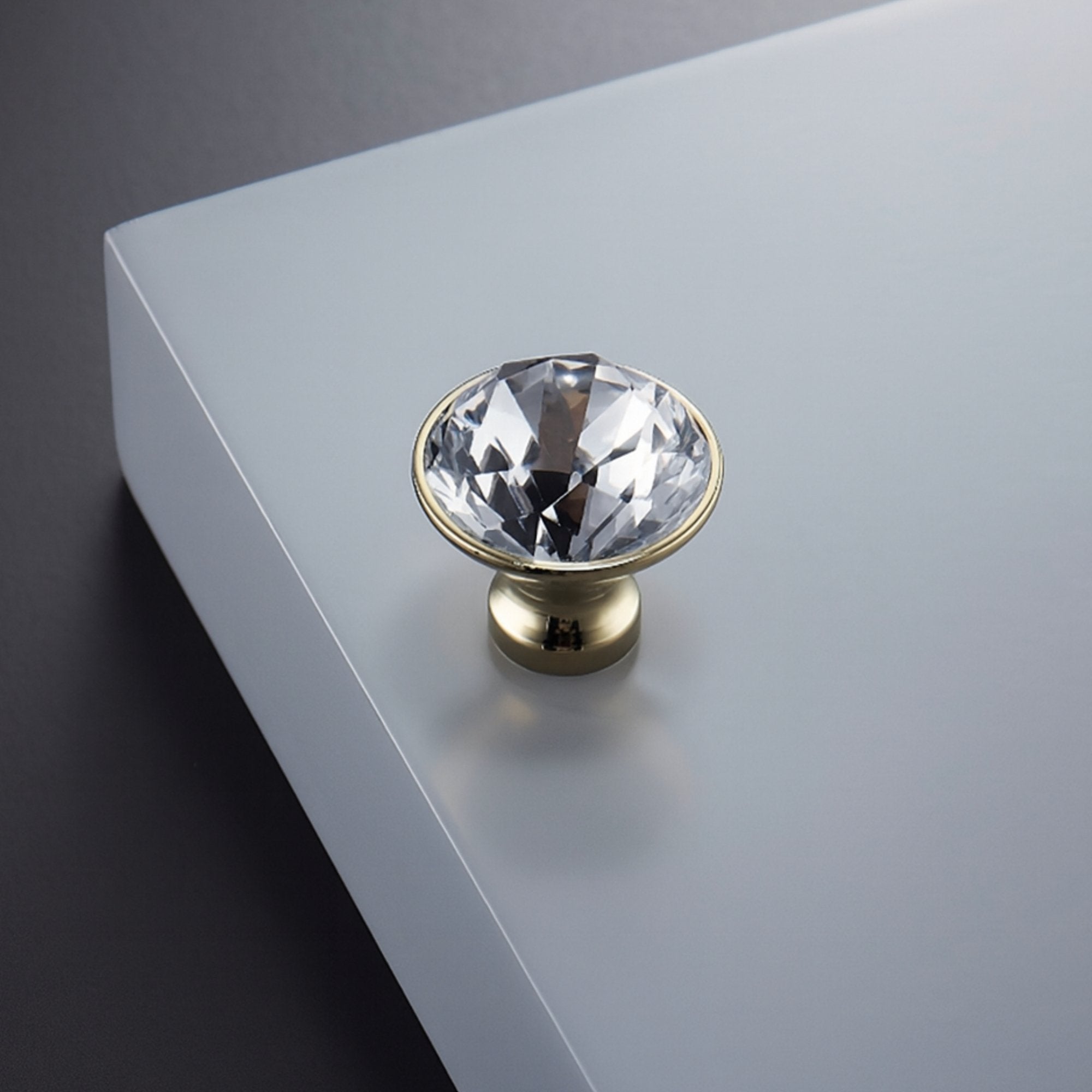Bouton 1044 | Cristal | Or