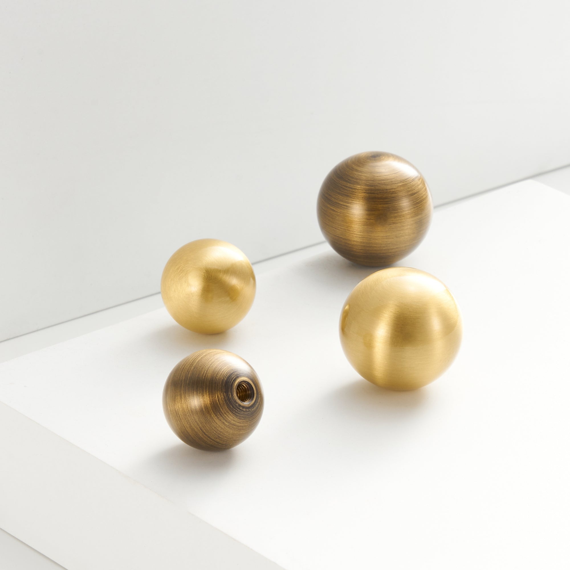 Knopp CH041 | Antik Mässing
