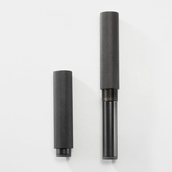 Furniture Leg DL001 | Knurled | Black (2-Pack)