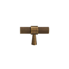 T-bar CH016 | Moleté | Laiton antique