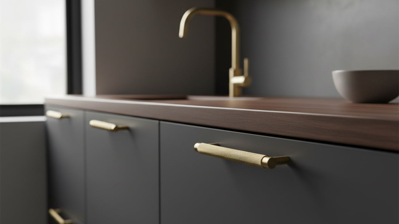 Handgreep 3137 | Messing