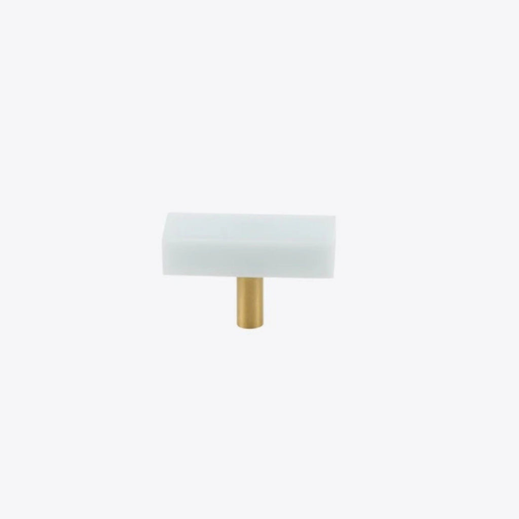 T-bar 3143 | Organic Glass + Brass