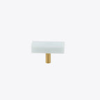 T-bar 3143 | Organic Glass + Brass