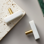 T-barre 3143 | Organisk glas + Messing