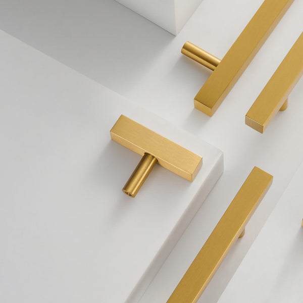 T-bar CH012 | Carré | Laiton