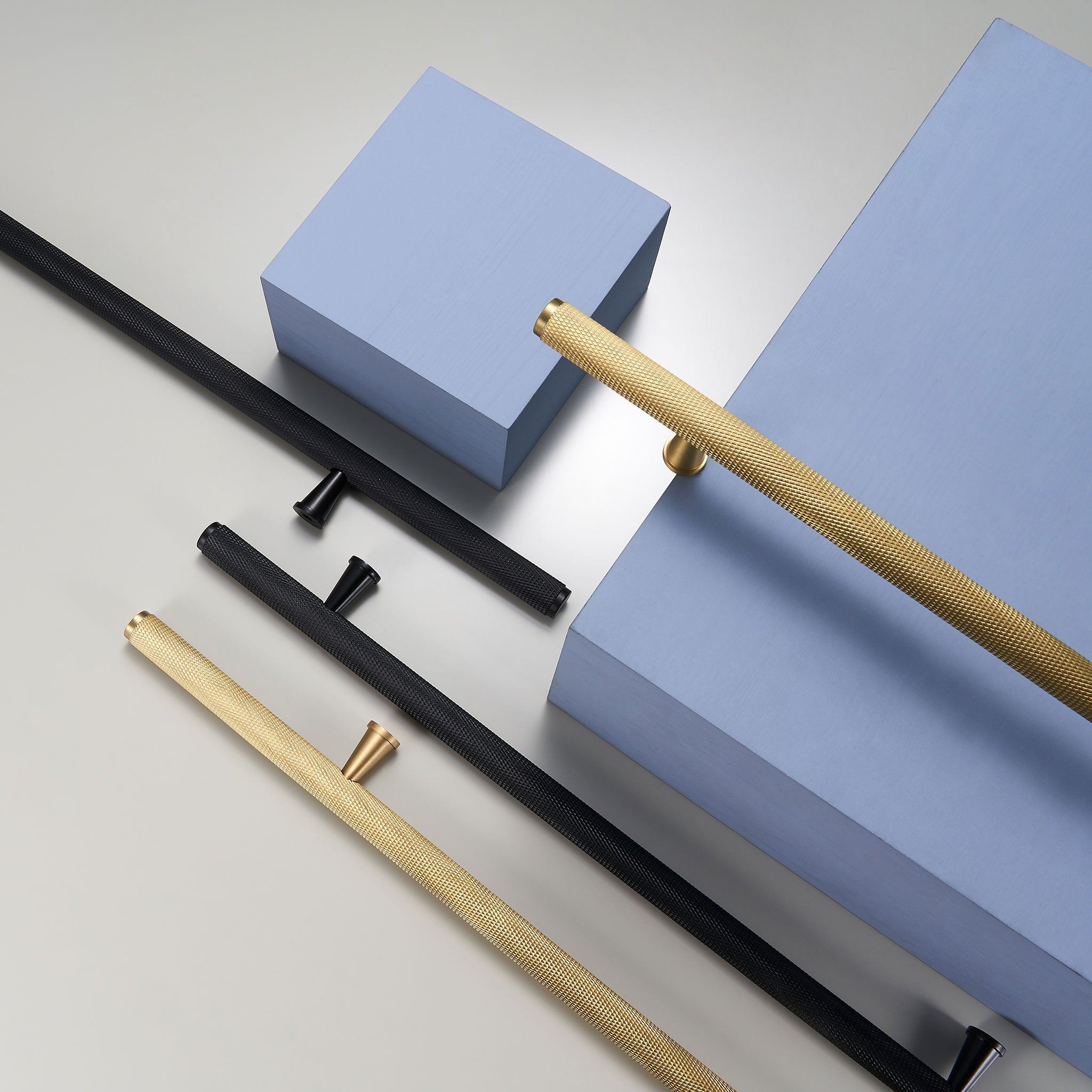 Handtag 3065 | Lättrat | Svart - Dooroom