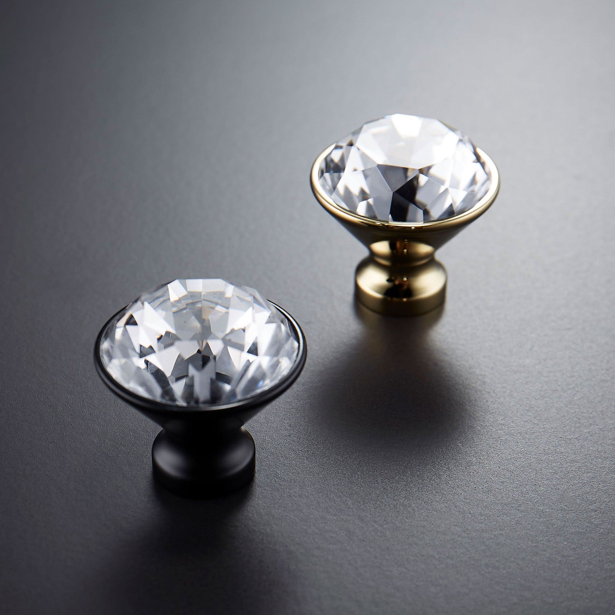 Knopp 1044 | Kristall | Guld - Dooroom