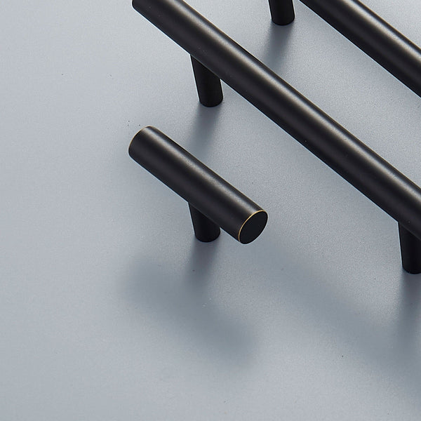 T-bar 3070 | Borstad | Svart - Dooroom