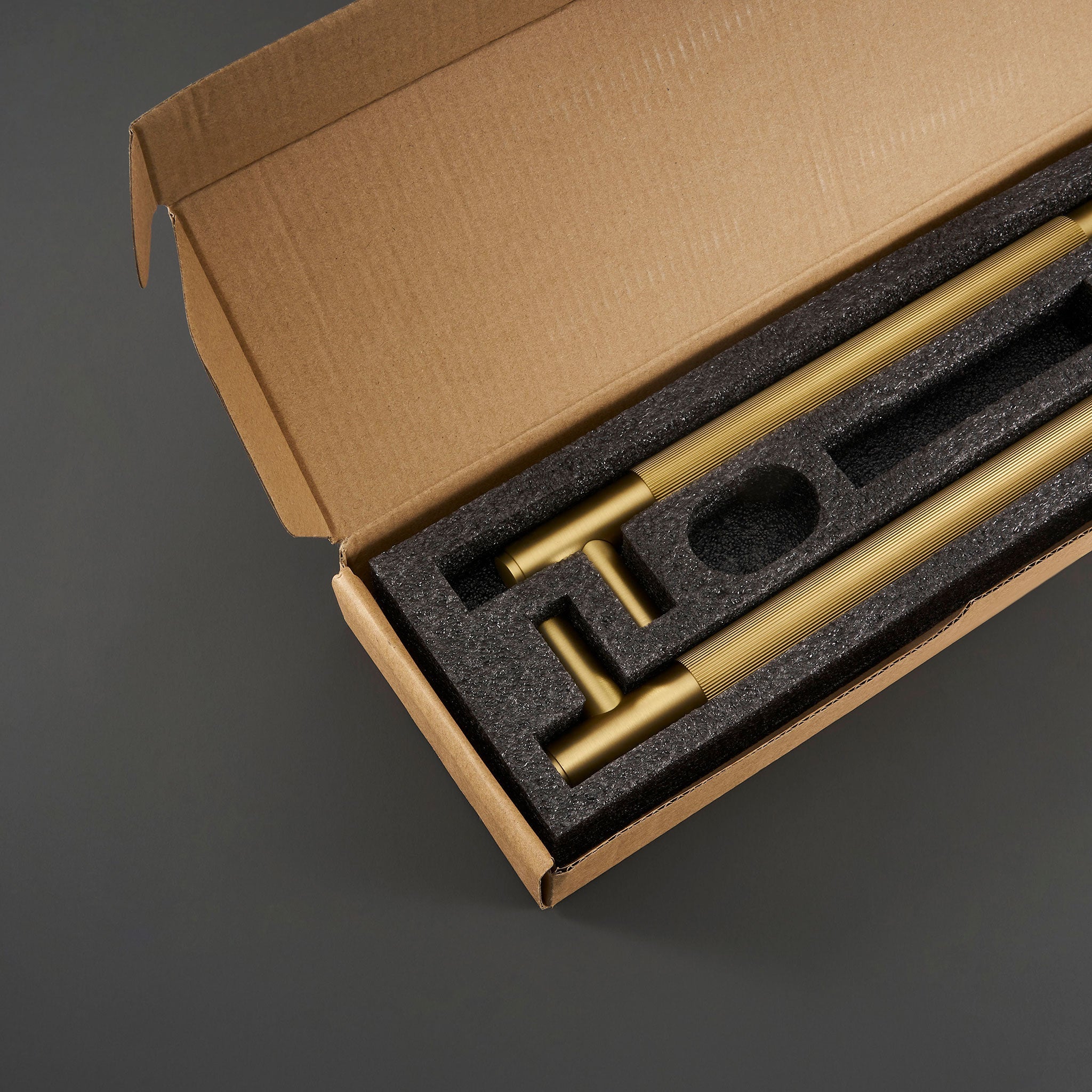 Pull bar P3100Z | Cannelé | Laiton (SET)