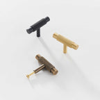 T-bar 3137 | Lättrad | Svart - Dooroom